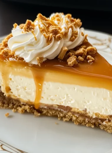 Butterbeer cheesecake