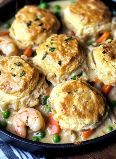 Cheddar Bay Biscuit Seafood Pot Pie: An Incredible Ultimate Comforting Classic
