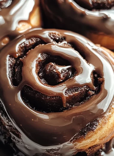 Chocolate Cinnamon Rolls