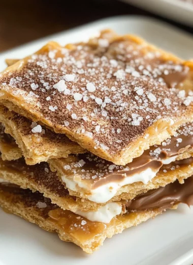 Churro Saltine Toffee