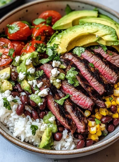 Cilantro Lime Steak Bowls: A Flavorful Recipe for a Quick Dinner