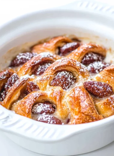 Croissant Bread Pudding Recipe