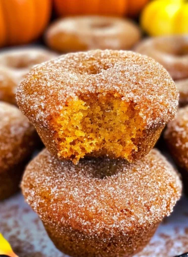 Donut Pumpkin Muffins