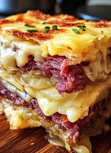 Homemade Reuben Bake