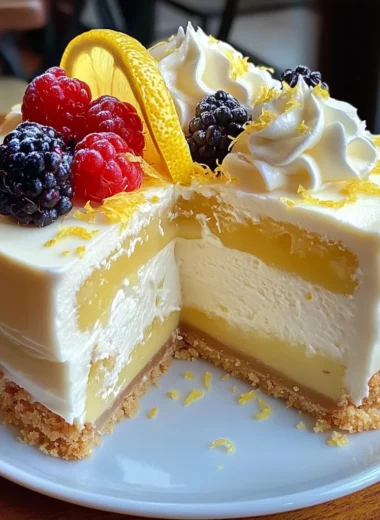Lemon Cheesecake Delight Recipe is a must-try dessert!