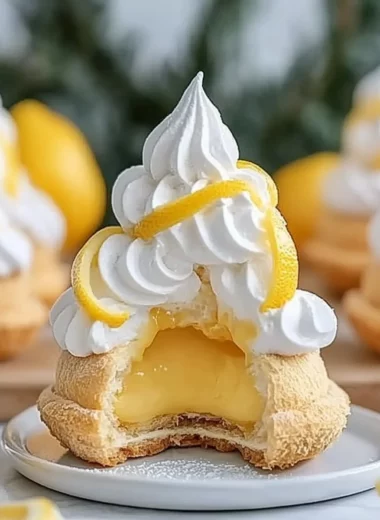 Lemon Cream Puffs