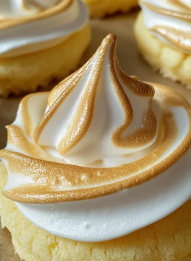 Lemon Meringue Pie Cookies Recipe