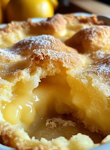 Magic Lemon Cobbler: A Sweet, Tangy Dessert Delight