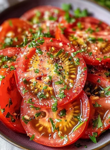 Marinated Tomatoes