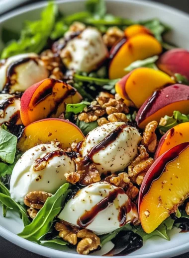 Millionaire Peach Salad
