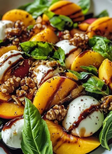 Millionaire Peach Salad