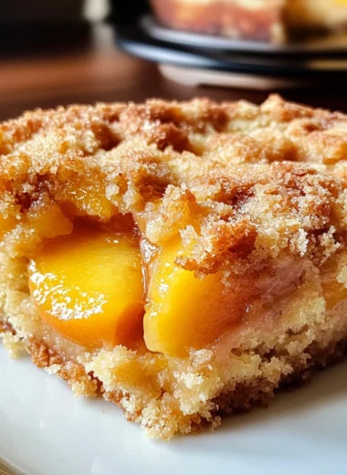 Peach Coffee Cake