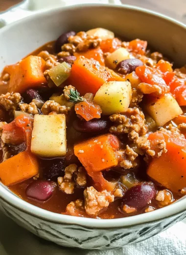 Turkey Apple Chili