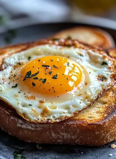 Air Fryer Egg and Cheese Toast
