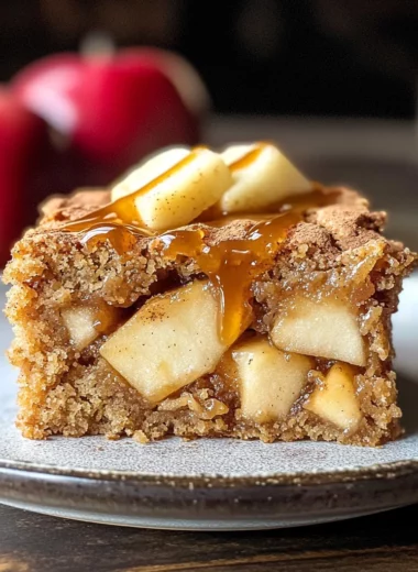 Apple Blondies