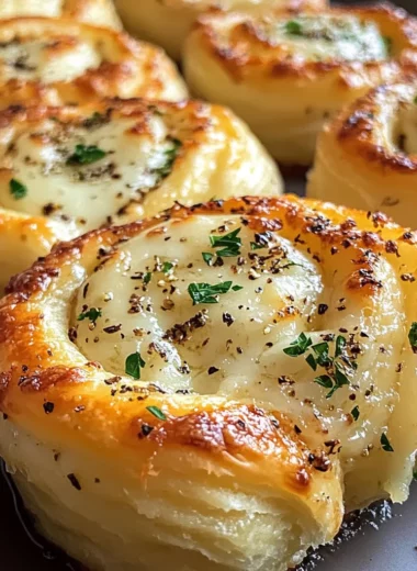 Cheesy Garlic Butter Rollups
