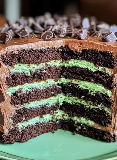 Chocolate Mint Cake
