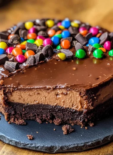 Cosmic Brownie Cheesecake