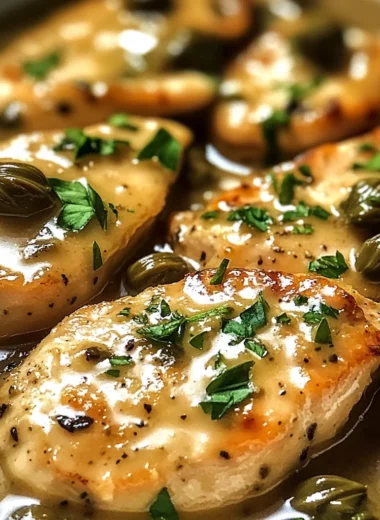Crockpot Chicken Piccata