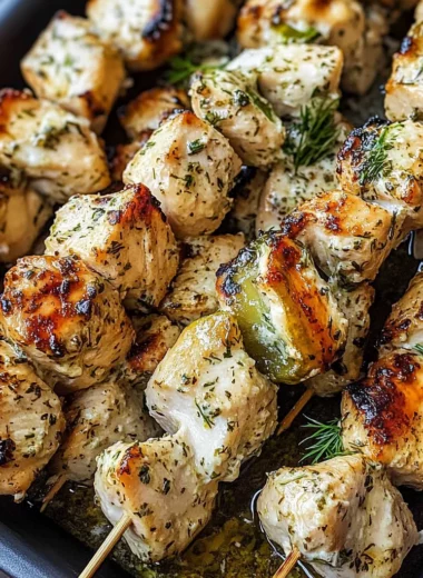 Dill Pickle Ranch Skewers