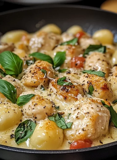 Garlic Chicken Gnocchi Skillet: A 30-Minute Wonder!