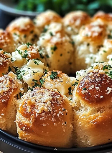 Garlic Parmesan Monkey Bread: A Delectable Treat You Can’t Resist