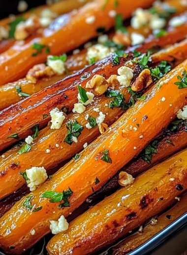 Maple Dijon Roasted Carrots