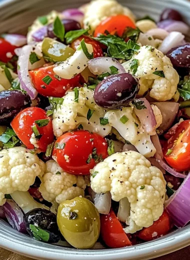 Sicilian Cauliflower Salad