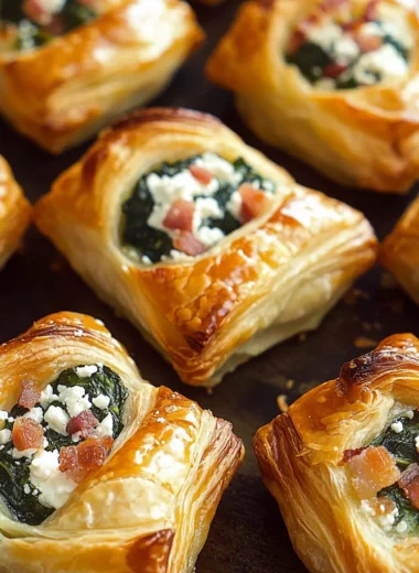Spinach Puffs Recipe