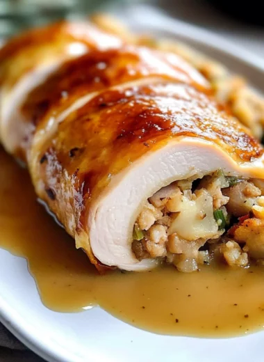 Turkey and Stuffing Roll Ups