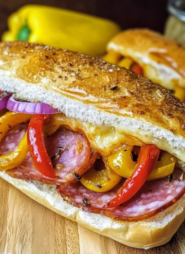 the best Baked Italian Sub Sandwich