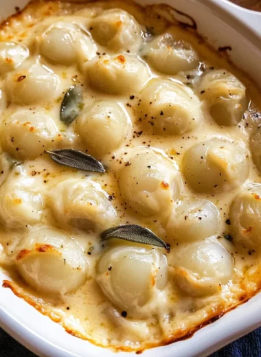 Anthony Bourdain's Creamed Pearl Onions Are Keeping Us Warm This Winter