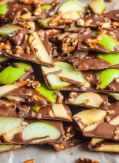 Caramel Apple Bark