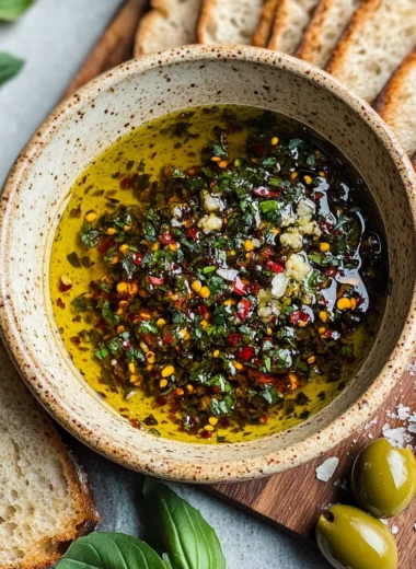 Olive Oil and Balsamic Vinegar Bread Dip