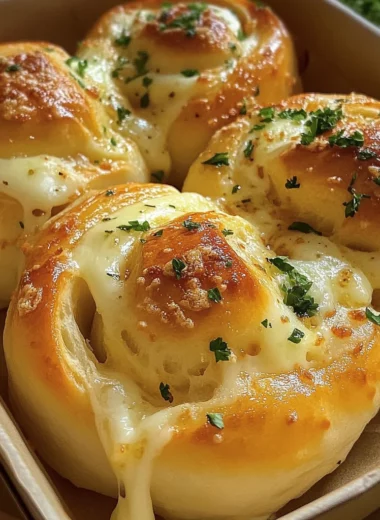 Buttery cheese Garlic Rolls, everyone will love them!