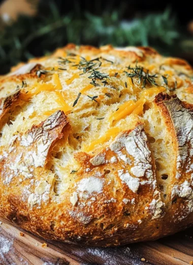Cheddar and Herb Soda Bread