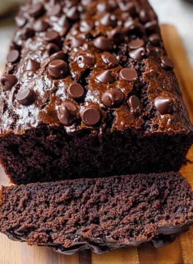 Double Chocolate Banana Bread (Moist For 4 Days!)