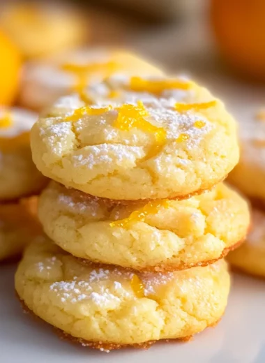 Easy Christmas Cookies with Orange Juice