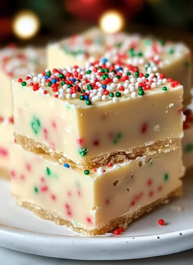 Easy Sugar Cookie Christmas Fudge