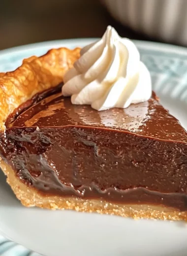 Grandma's Chocolate Pie