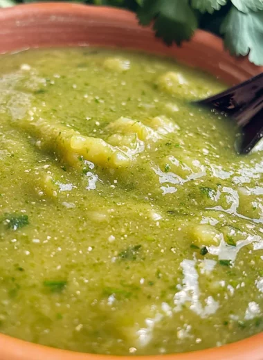 Green Enchilada Sauce Recipe