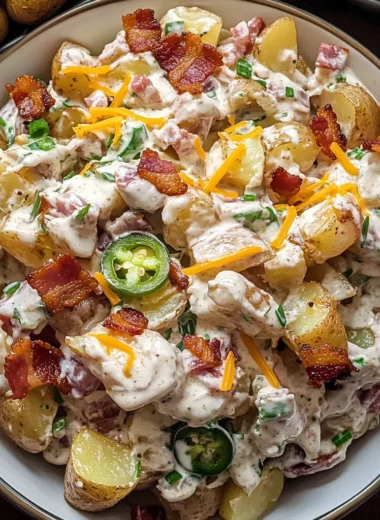 Jalapeno Popper Roasted Potato Salad