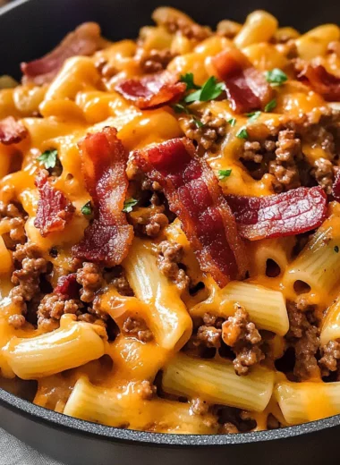Loaded Bacon Cheeseburger Pasta You'll Crave Again and Again