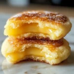Luscious Lemon Curd Crème Brûlée Cookies