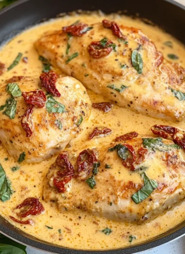 Marry Me Chicken (In a Sun-Dried Tomato Cream Sauce)