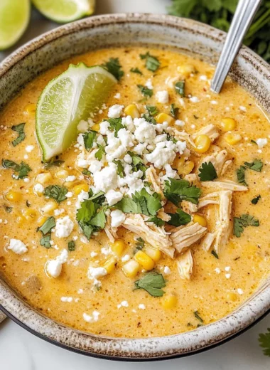 Mexican Street Corn Soup