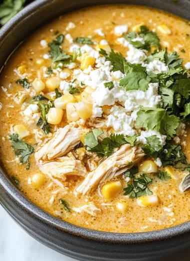 Mexican Street Corn Soup