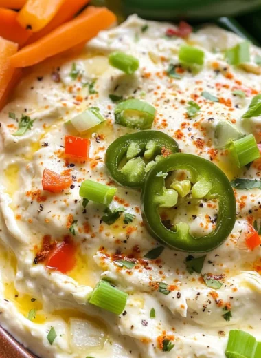 My Secret Jalapeno Cream Cheese Dip