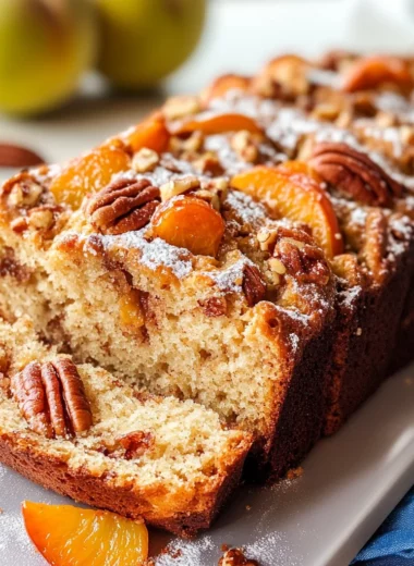 Peach Pecan Bread Recipe