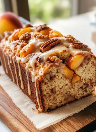 Peach Pecan Bread Recipe